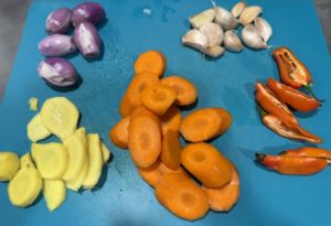 recette créole Pintade rôtie