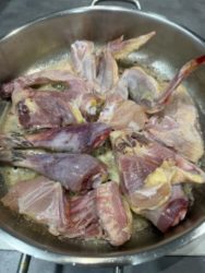 recette Guadeloupe Pintade rôtie