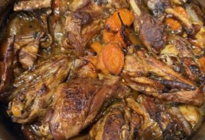 recette festive Pintade rôtie