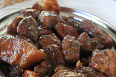 ragoût de porc orange shrubb